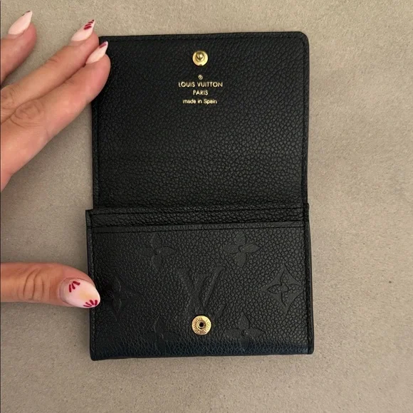 Louis Vuitton Black Business Card Holder - Picture 2 of 3